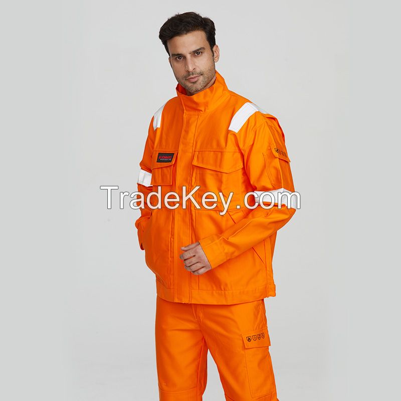 mens construction fr safety fire electrical protective fireproof industrial mining flame retardant clothing