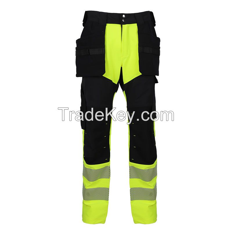 Wholesale Men Safety Construction Work Wear Full stretch craft Pants