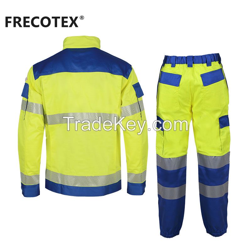 high quality reflective protective fireproof working security cargo fr flame retardant pants for work