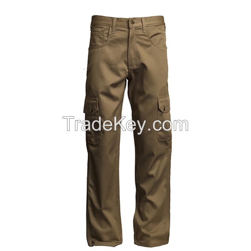 Men work wear cargo pants trousers