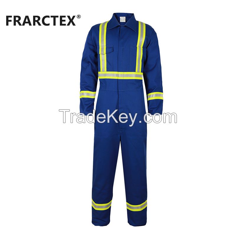 Red Functional Fire Retardant Frc Safety Pilot Clothing Anti Flame Workwear Overalls For Men