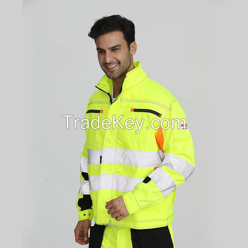 Xinke Mens Safety Jacket Workwear
