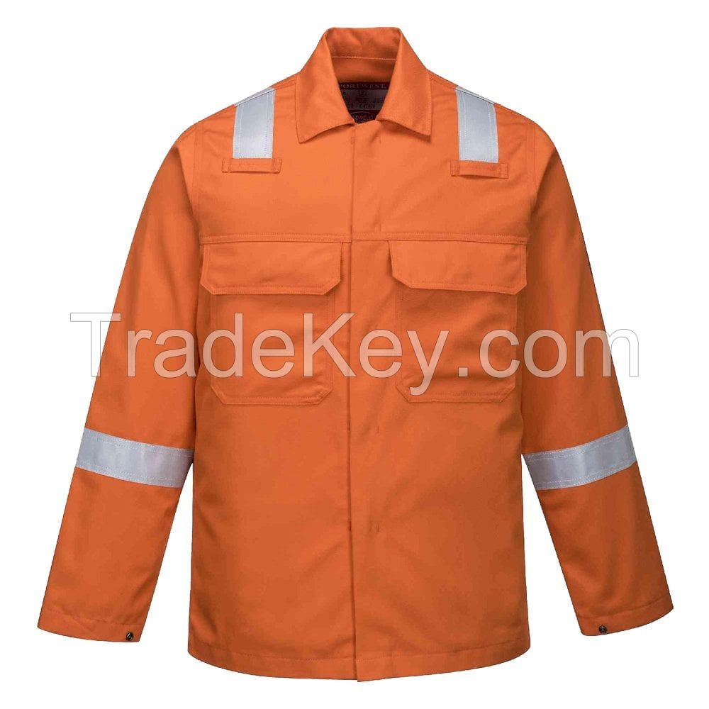 men construction safety work wear jacket