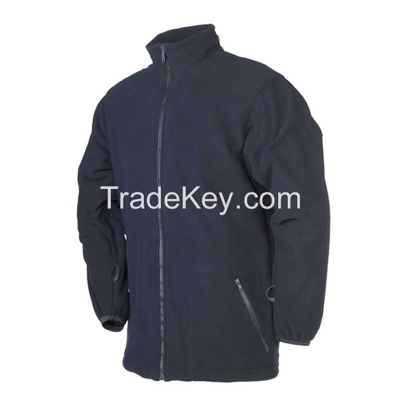 Custom Construction Work Wear Jacket With Zipper