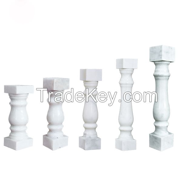 outdoor garden natural stone carved marble balusters sandstone baluster