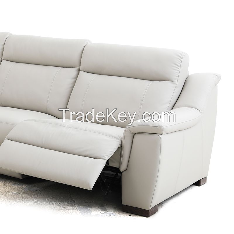 Adjustable Leather Furniture Sofa Living Room Modern Sofa Set Luxury All Full House Furniture