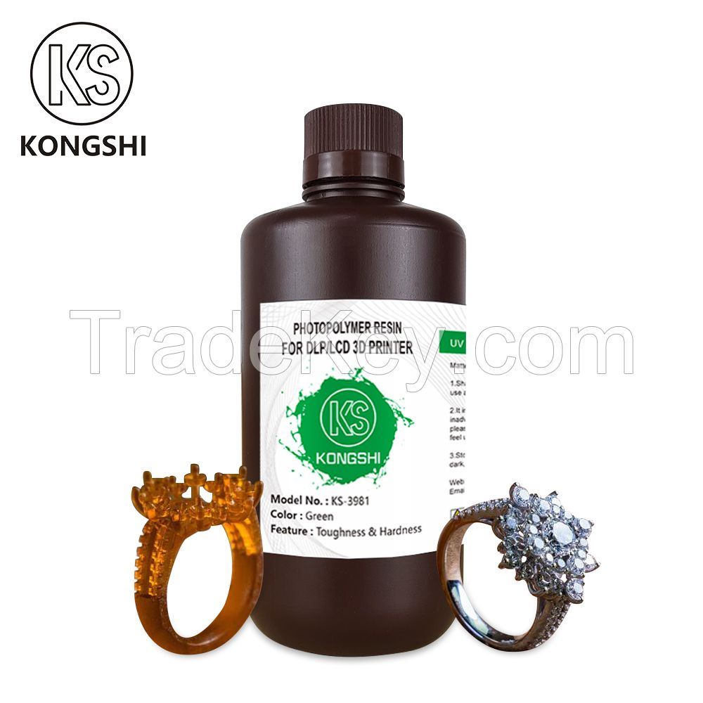 Casting resin Hard UV resin used for making models Photosensitive resin Suitable for jewelry