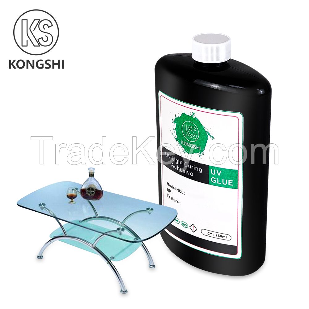 Curing Adhesive resin for acrylic Transparent glass Crystal Glass UV Resistant Waterproof UV Glue