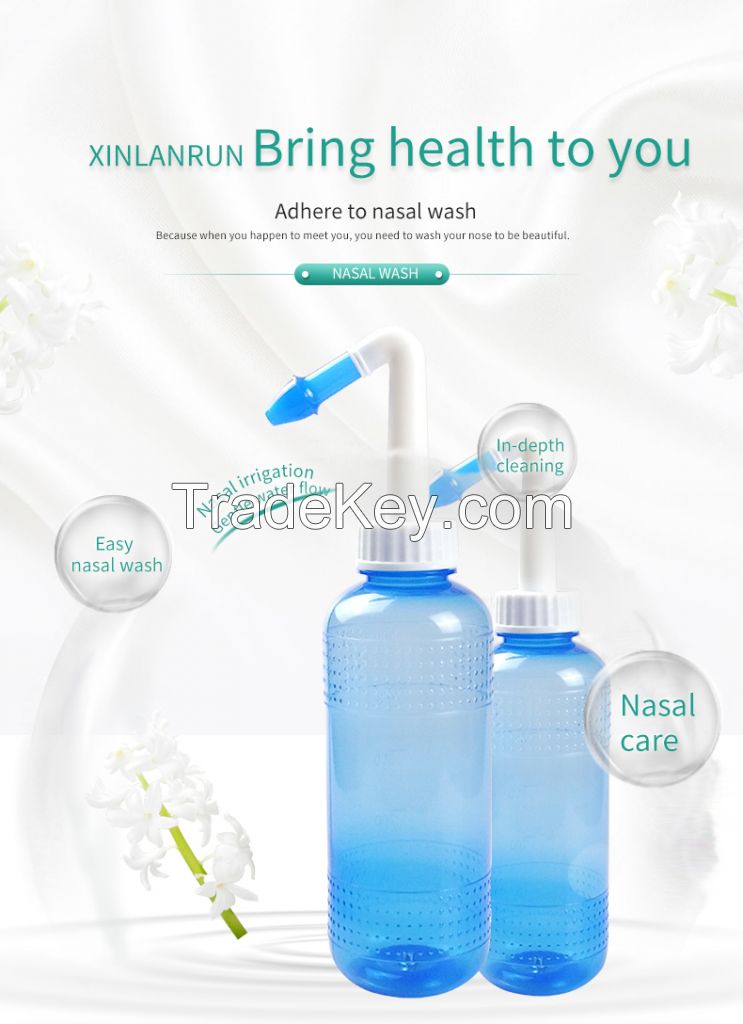 Nasal irrigator, nasal wash, nasal wash pot, 500ml nasal wash bottle w