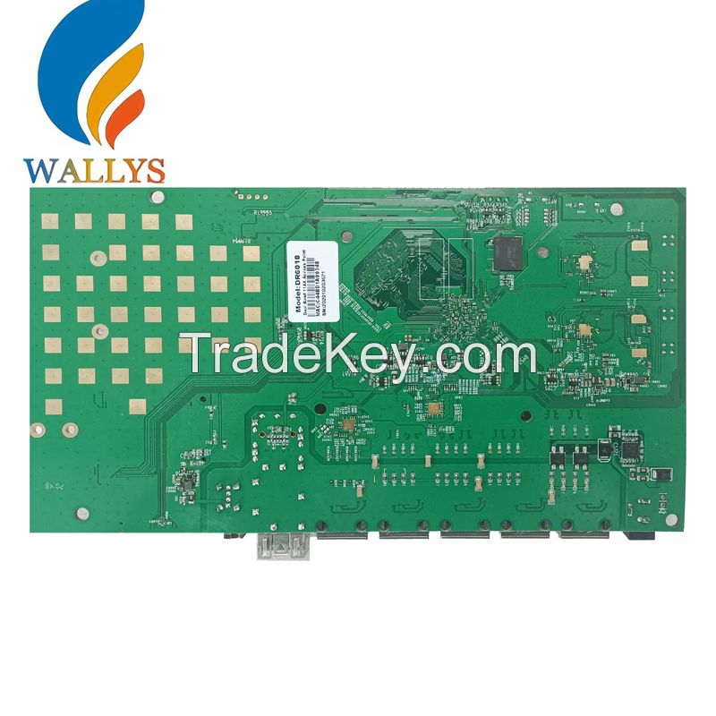 Wallys DR6018C V01 wifi6 router Support OpenWRT IPQ6010 802.11ax QCN9074 WiFi 6E Card