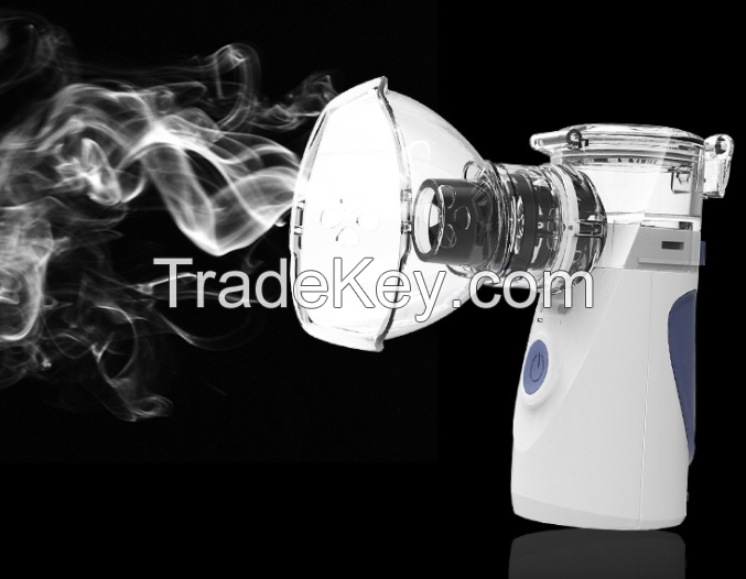 Portable battery mesh medical nebulizer for cough and asthma