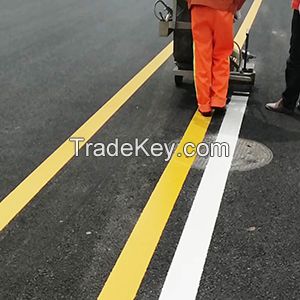 Thermoplastic road marking paint