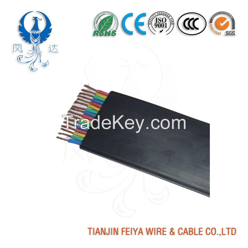Feiya Factory Direct Sales Movable Type Flat Cables Yvvb Yffb Yeeb Yggb Yvfb