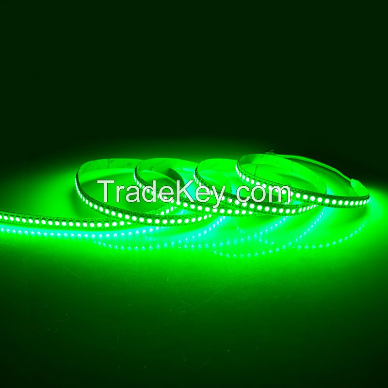 Hot sales widely used LC8808B 5050RGB LED light strip 144 LED with IC built-in and beautiful colors