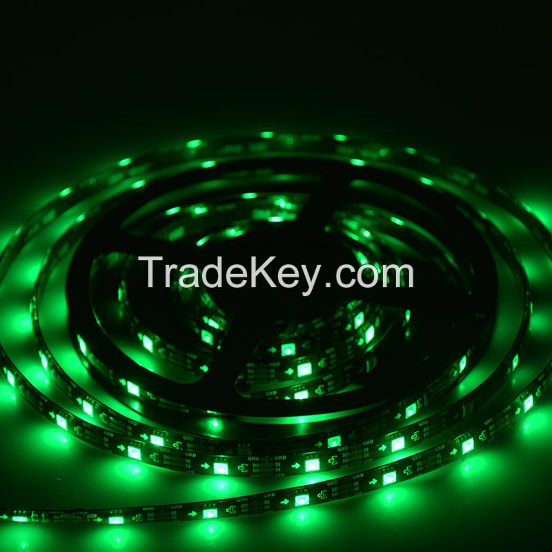 Hot sales widely used LC8808B 5050RGB LED light strip 30 LED with IC built-in and beautiful colors