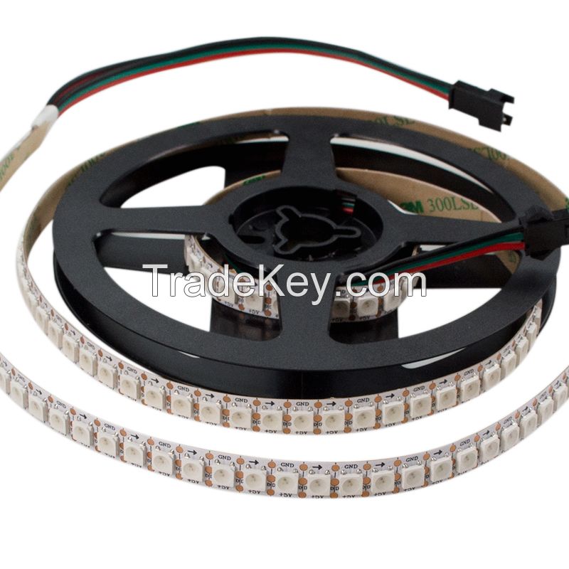 Hot sales widely used LC8812 5050RGB LED light strip 144LED with IC built in and beautiful colors