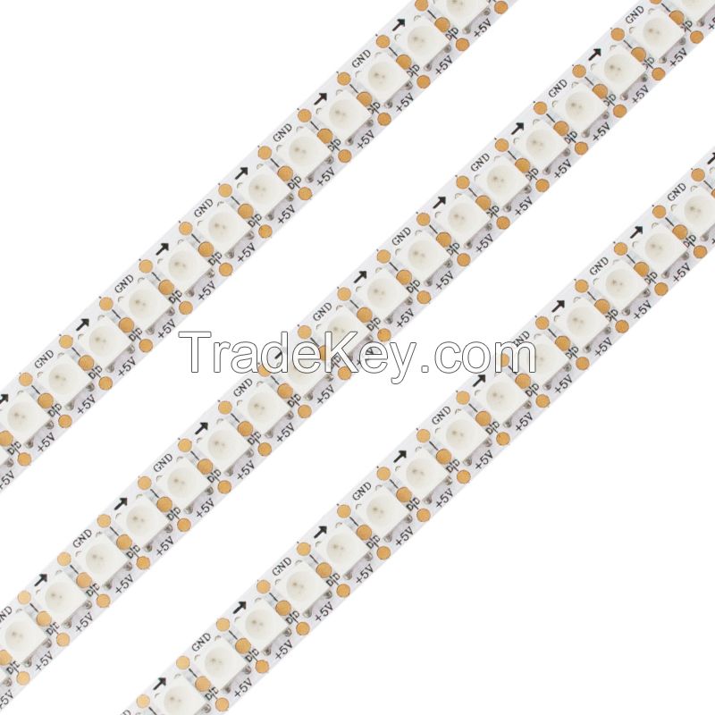 Hot sales widely used LC8812 5050RGB LED light strip 144LED with IC built in and beautiful colors