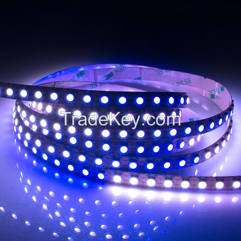 Hot sales widely used LC8812 5050RGB LED light strip 96LED with IC built in and beautiful colors