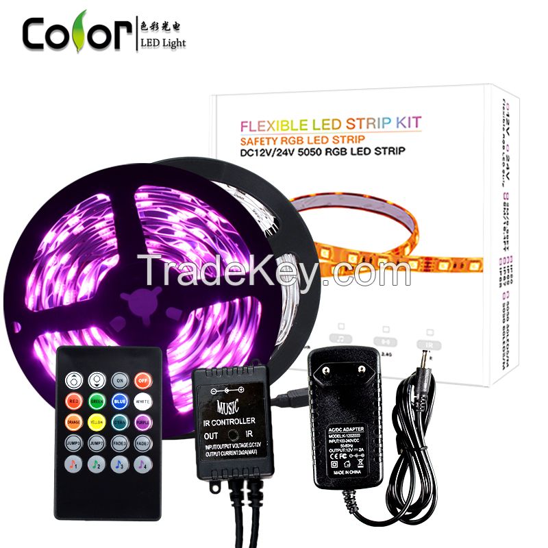 NEW Christmas Gift Box 5050 RGB Led Strip Lights WiFi App Remote Music Sync Color Changing Control Lights for Room party