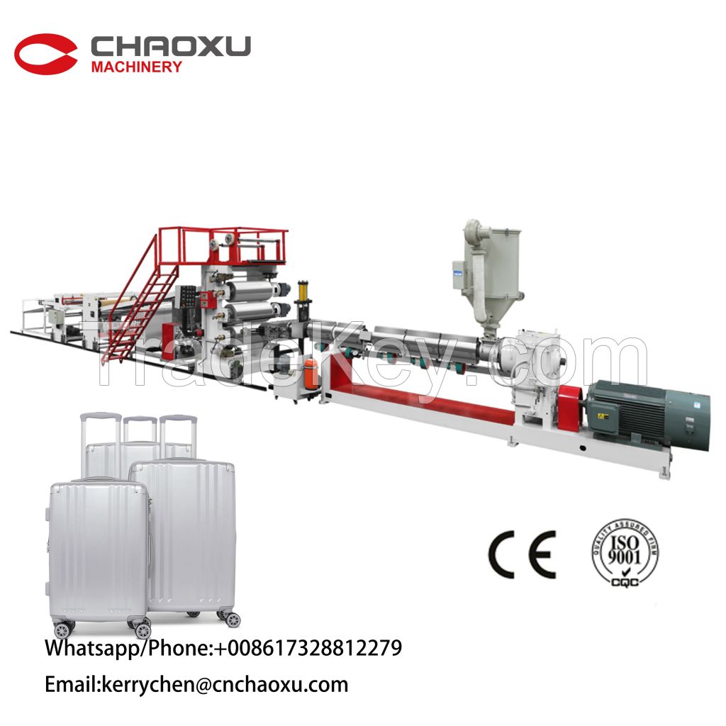 CHAOXU Small Extruder Production Machine for Luggage 