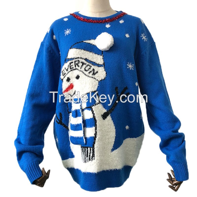 Ugly Christmas Sweater Women Christmas Jumper Holiday Sweater