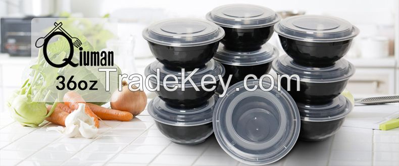 New arrival 36oz Freezer Safe food packing containers bowls