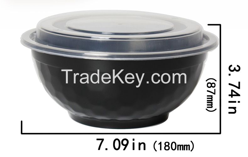 New arrival 36oz Freezer Safe food packing containers bowls