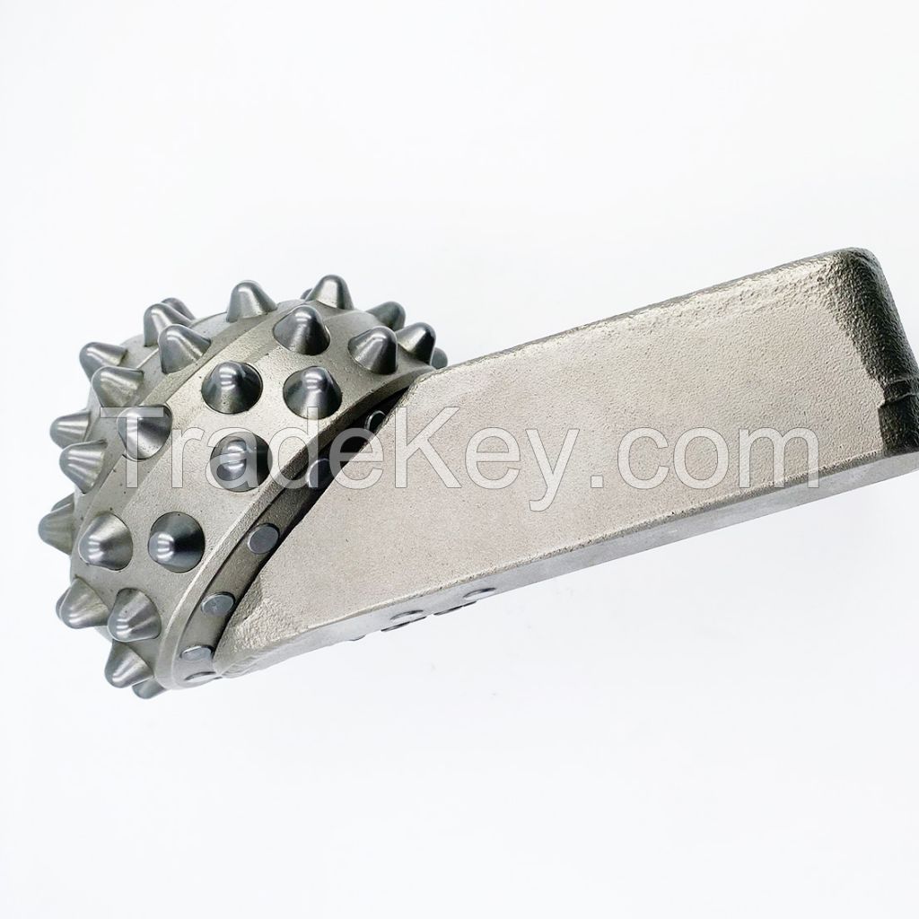 Rotary Drilling Spare Parts Single Roller Cone Drill Bit for Foundation Bore Pile Machine