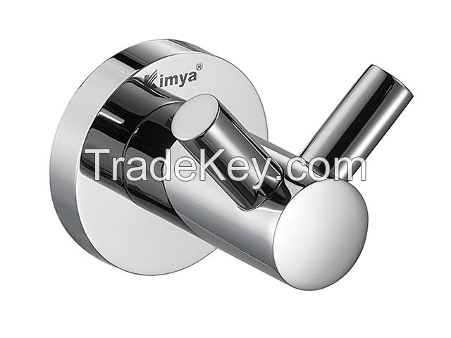 kimya 304 Stainless Steel Double Clothes Hook Hotel Bathroom Pendant/Factory Direct Supply