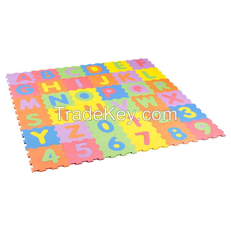 26pcs 30*30 anti-fatigue EVA puzzle foam interlocking floor mat