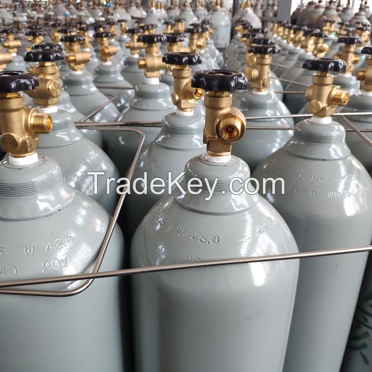 Factory Sale Price 99.9% Purity Helium Gas Cylinder Ec-7 Pure Helium Tank