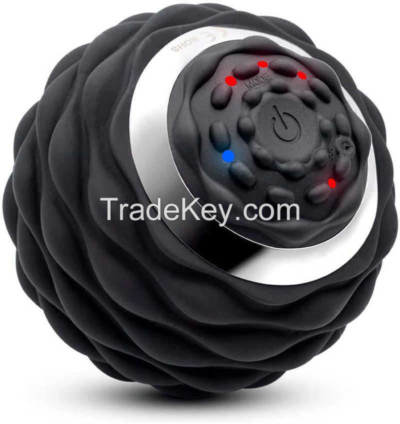 USB Electric Massage Ball Vibration Muscle Massager Fitness Exercise Y