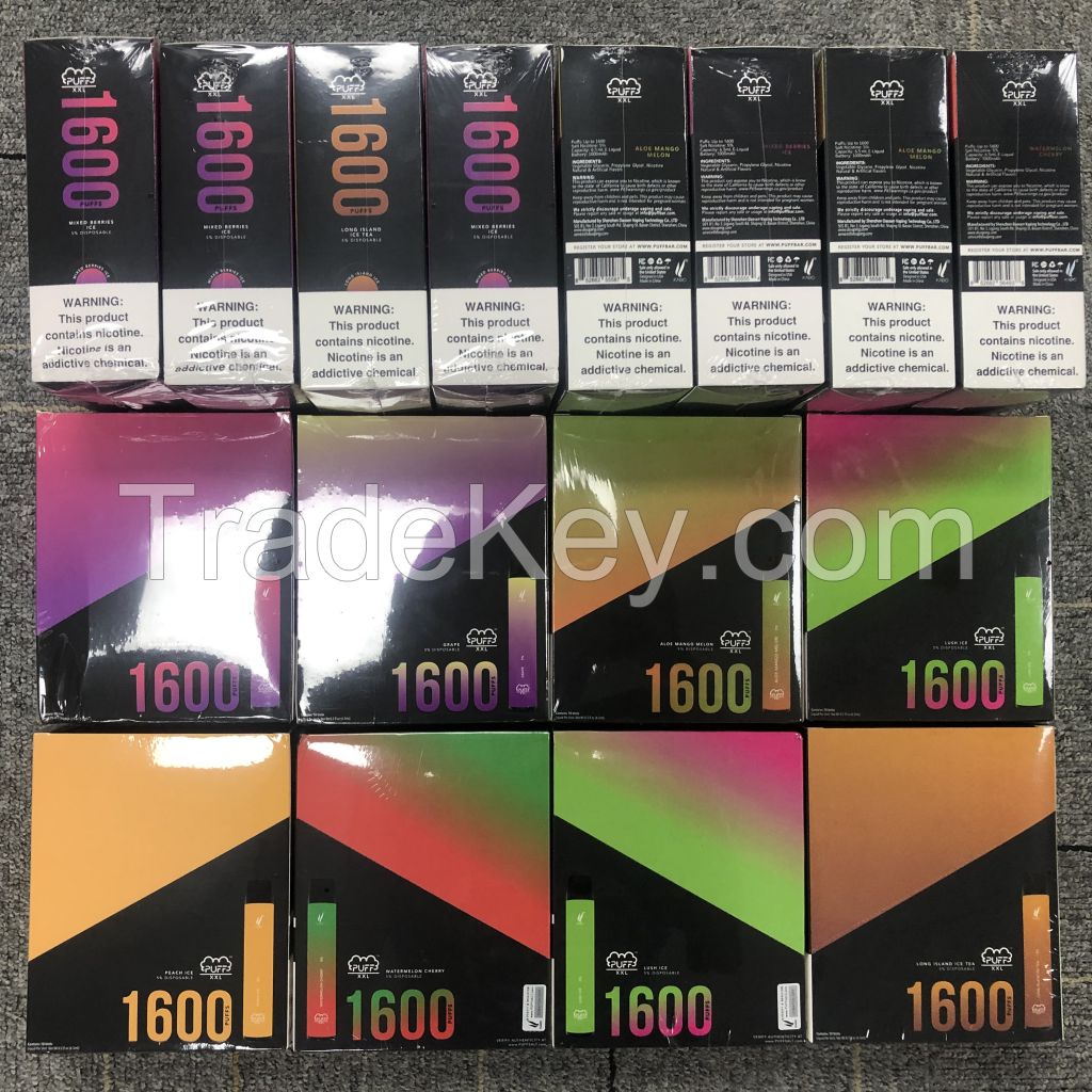 OEM Logo Disposable E-Cigarette Vape pod 1600 Puffs 