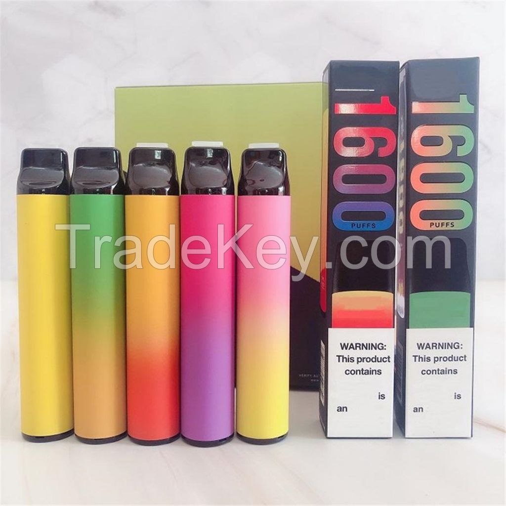 OEM Logo Disposable E-Cigarette Vape pod 1600 Puffs 