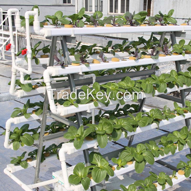 OMANA Hydroponic NFT Channel Grow Systems