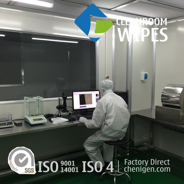 High-Density Polyester-Nylon Microfiber Wipes Cleanroom Wipers