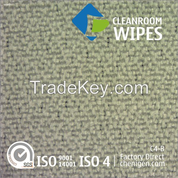 Woven Polyester-Nylon Microfiber Blend Wipers Cleanroom Wipes