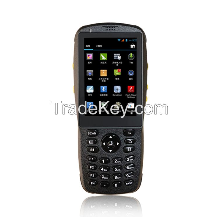 ZKC PDA3501 handheld Android 5.1 barcode terminal with 3.5inch screen NFC reader 1D2D laster scanner for warehouse