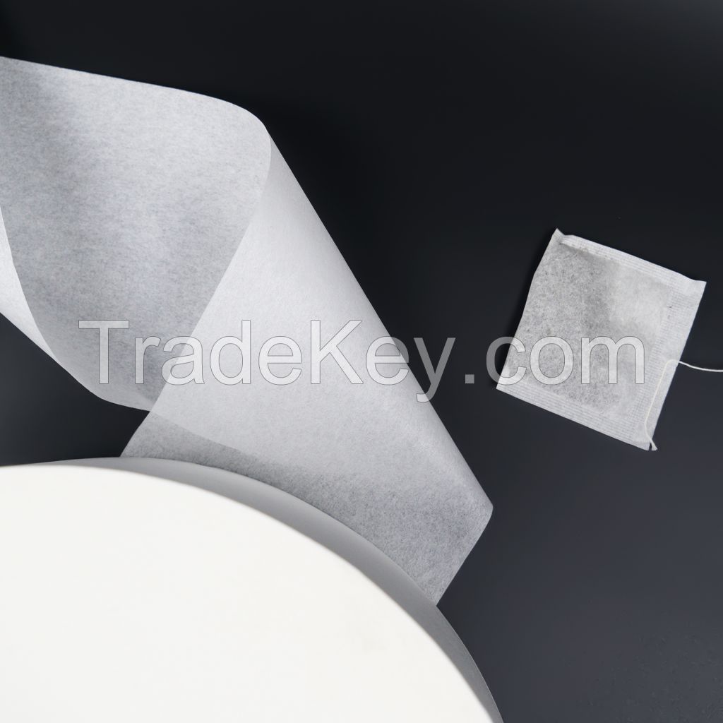 Heat / Non-heat Sealing Biodegradable Tea bag Filter Paper in Roll