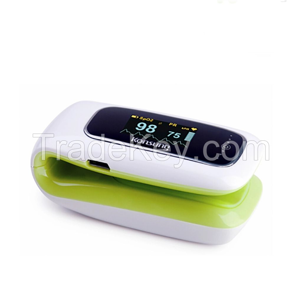 CE&FDA Medical SpO2 Fingertip Pulse Oximeter with LCD for Household Health Test