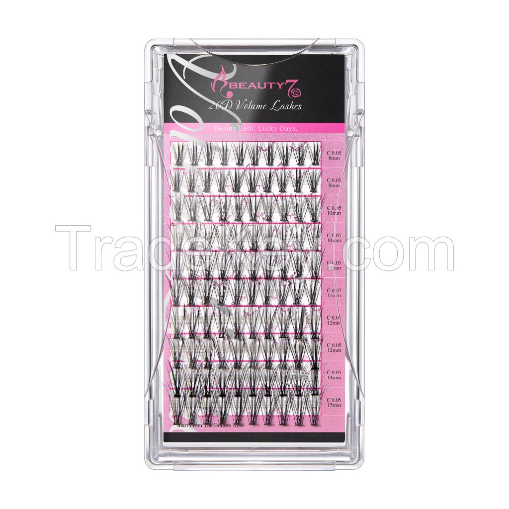 20d Volume Lashes Premade Fans Eyelash Extensions