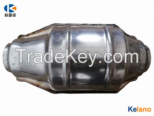 Universal Catalytic Converter with Ceramic Honeycomb Substrate