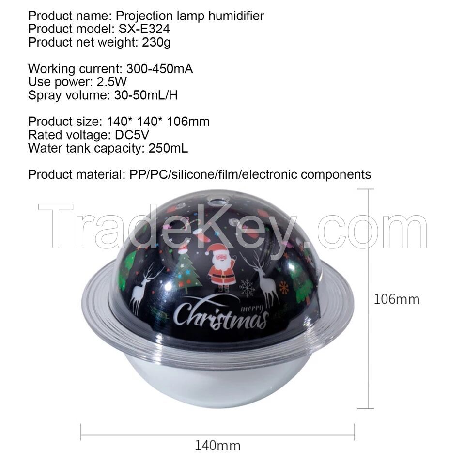 Portable Mini Air Humidifier Diffuser 2 Mist Modes Waterless Auto-off