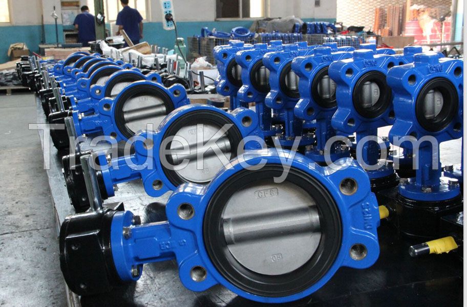 Resilient Seated Concentric Type Ductile Cast Iron Industrial Control lug Butterfly Valves with EPDM PTFE PFA Rubber Lining API/ANSI/DIN/JIS/ASME/Awwa
