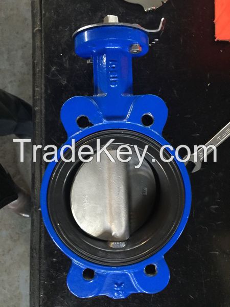 Resilient Seated Concentric Type Ductile Cast Iron Industrial Control lug Butterfly Valves with EPDM PTFE PFA Rubber Lining API/ANSI/DIN/JIS/ASME/Awwa