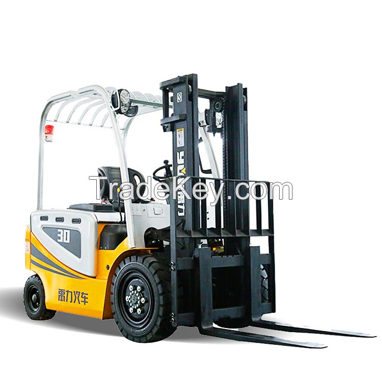 Factory wholesale 1.0 ton 1.5 ton electric forklift for sale good quality and low price longtime using