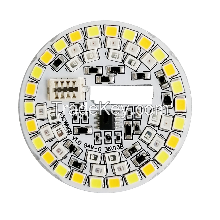 E27 b22 E26 10W assembly 2700-6500k raw material smart wifi light 