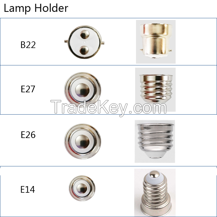 E27 b22 E26 10W assembly 2700-6500k raw material smart wifi light 