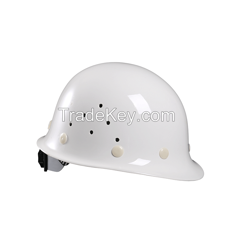 Wholesale PPE supply safety equipment A model FRP safety helmet construction hard hat