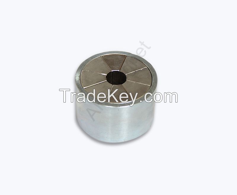 Cylinder Halbach Array      Custom Neodymium Magnets Components    